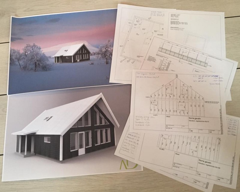 En vinter späckad av stugplanering