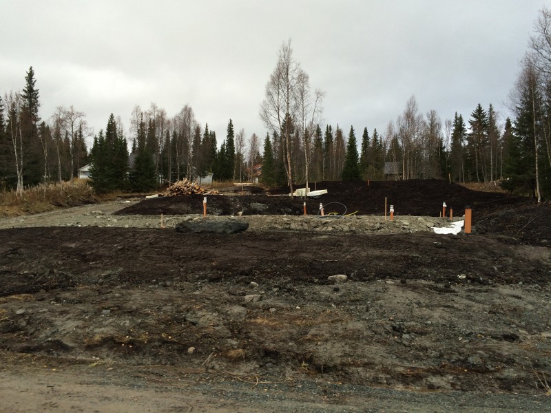 Bort med “jordlimpan” och in med VA till garaget 14/15 juni -15